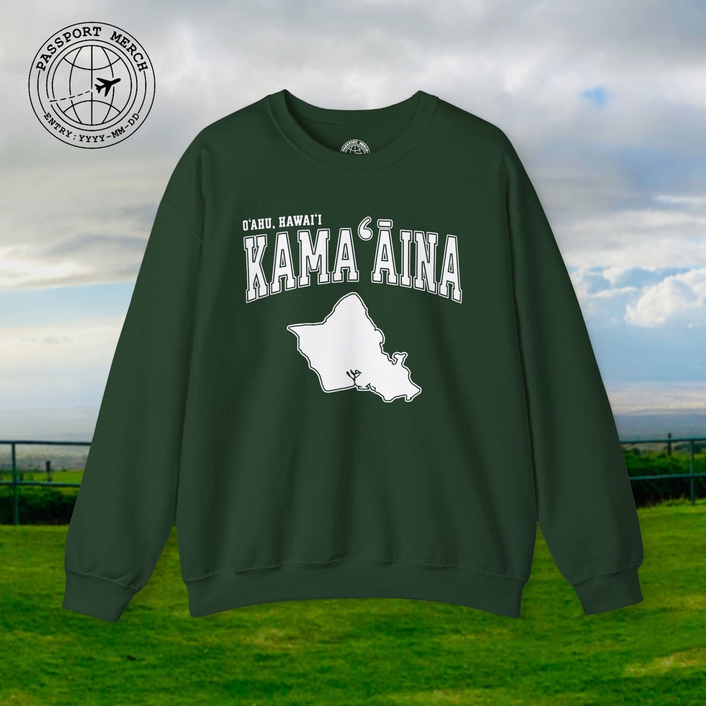 Classic University (Kamaaina Edition), Oahu, Hawaii Crewneck