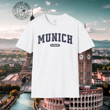 Classic Athletic (Bucket List Edition), Munich, Germany T-Shirt