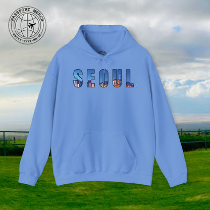 City Window Seoul Korea Hoodie
