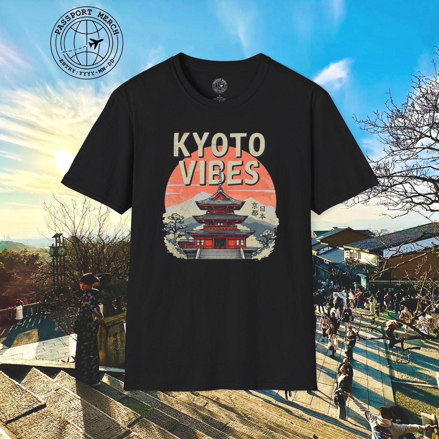 Vintage Kyoto Vibes, Japan T-Shirt