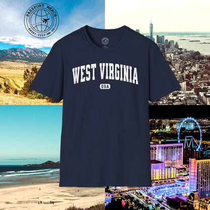 Classic Athletic, West Virginia (50 States Edition) T-Shirt