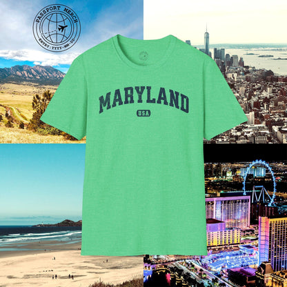 Classic Athletic, Maryland (50 States Edition) T-Shirt