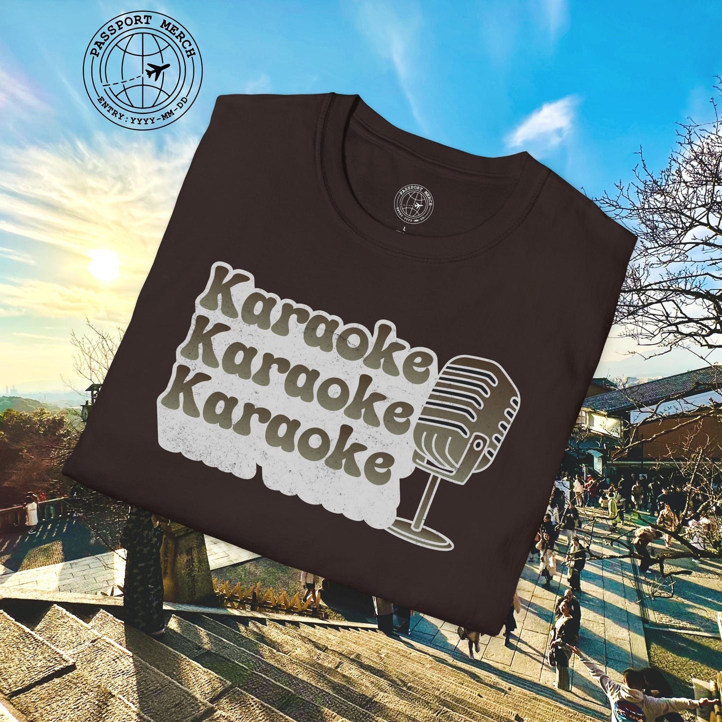Retro Karaoke Karaoke Karaoke, Japan T-Shirt