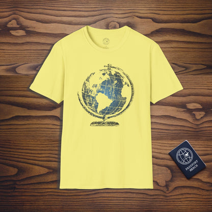 Vintage Globe Travel Inspiration T-Shirt