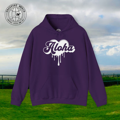 Aloha Melting Heart, Hawaii Hoodie