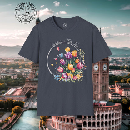 Springtime is Tulip Time in Holland T-Shirt