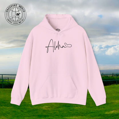 Aloha Heart Signature, Hawaii Hoodie