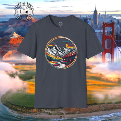 Modern Alpine Wanderlust, Colorado T-Shirt