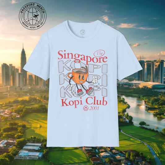 Singapore Kopi Club T-Shirt