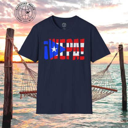 Wepa Puerto Rico Letter Flag T-Shirt