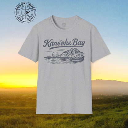Kaneohe Bay Vintage Monochrome, Hawaii T-Shirt