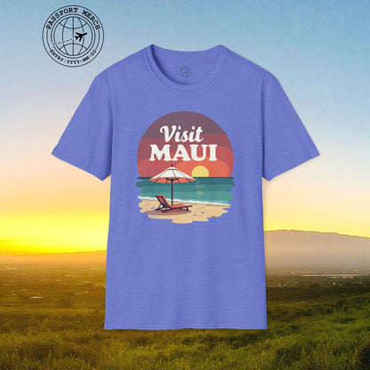 Retro Visit Maui Hawaii T-Shirt