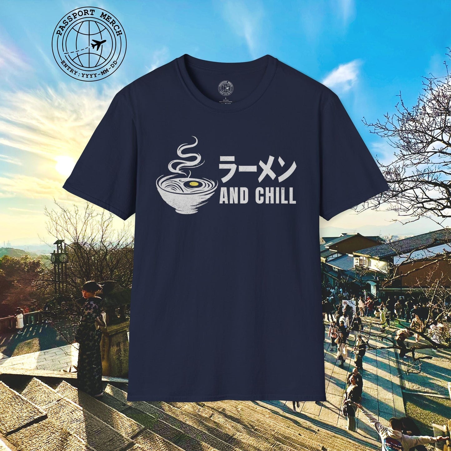 Ramen and Chill, Japan T-Shirt