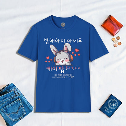 Do Not Disturb, Listening to K-Pop Korea T-Shirt