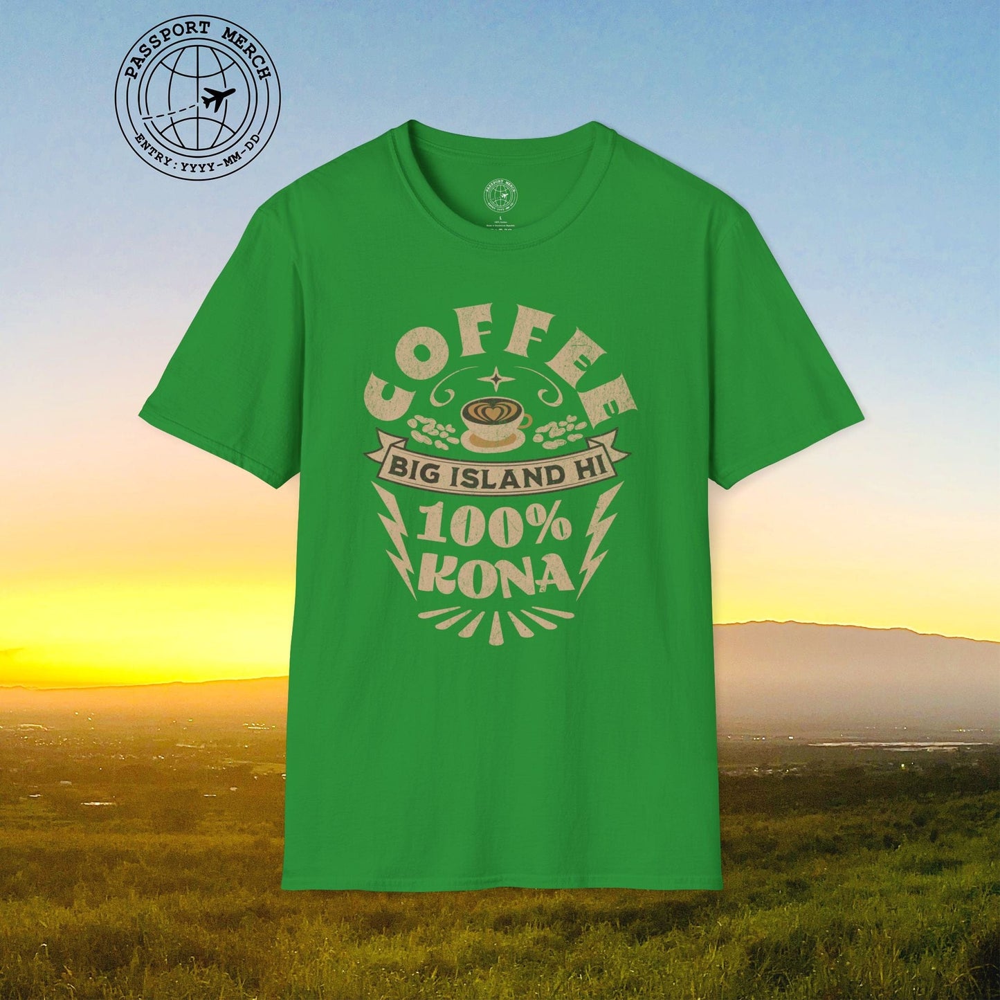 100 Percent Kona Coffee Hawaii T-Shirt