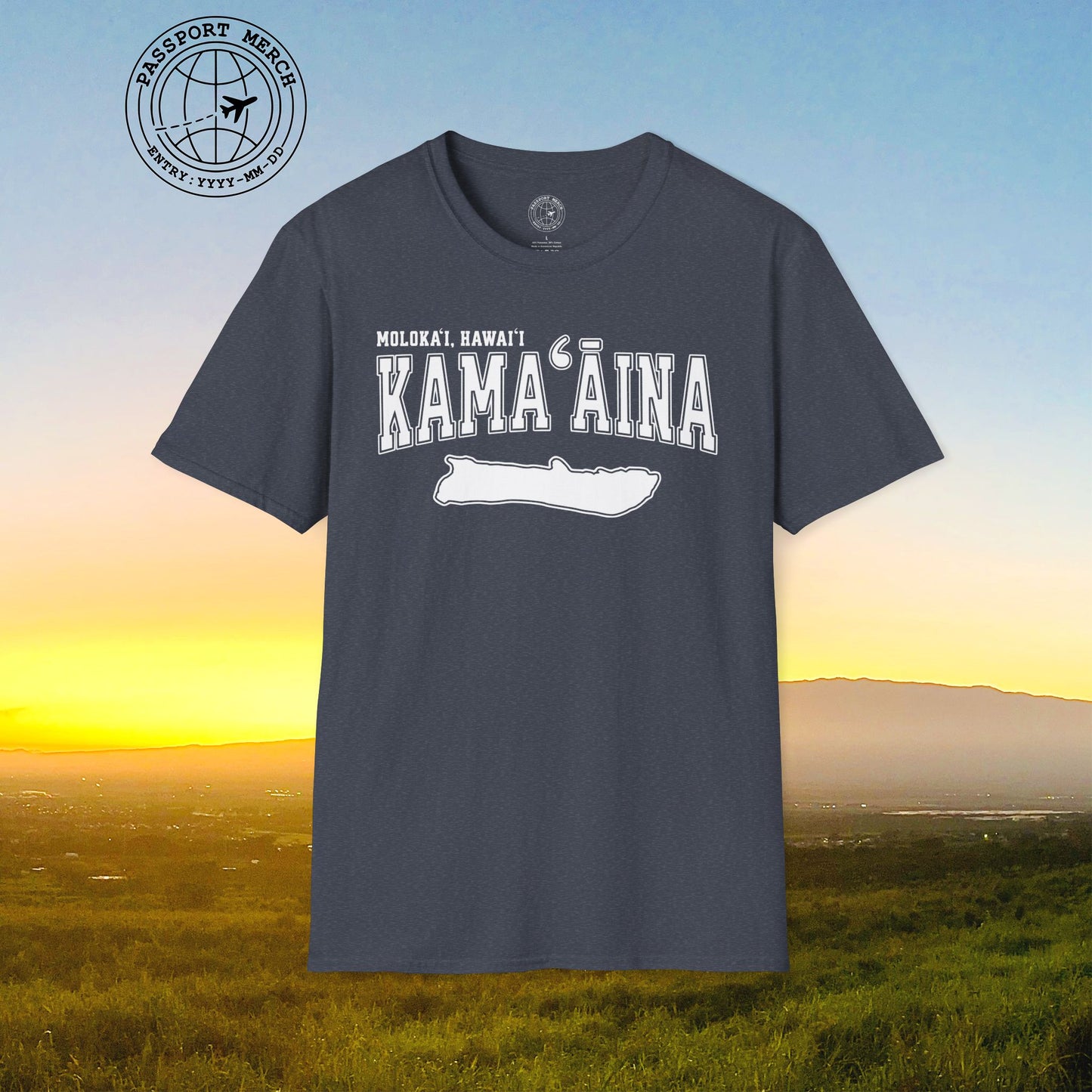 Classic University (Kamaaina Edition), Molokai, Hawaii T-Shirt