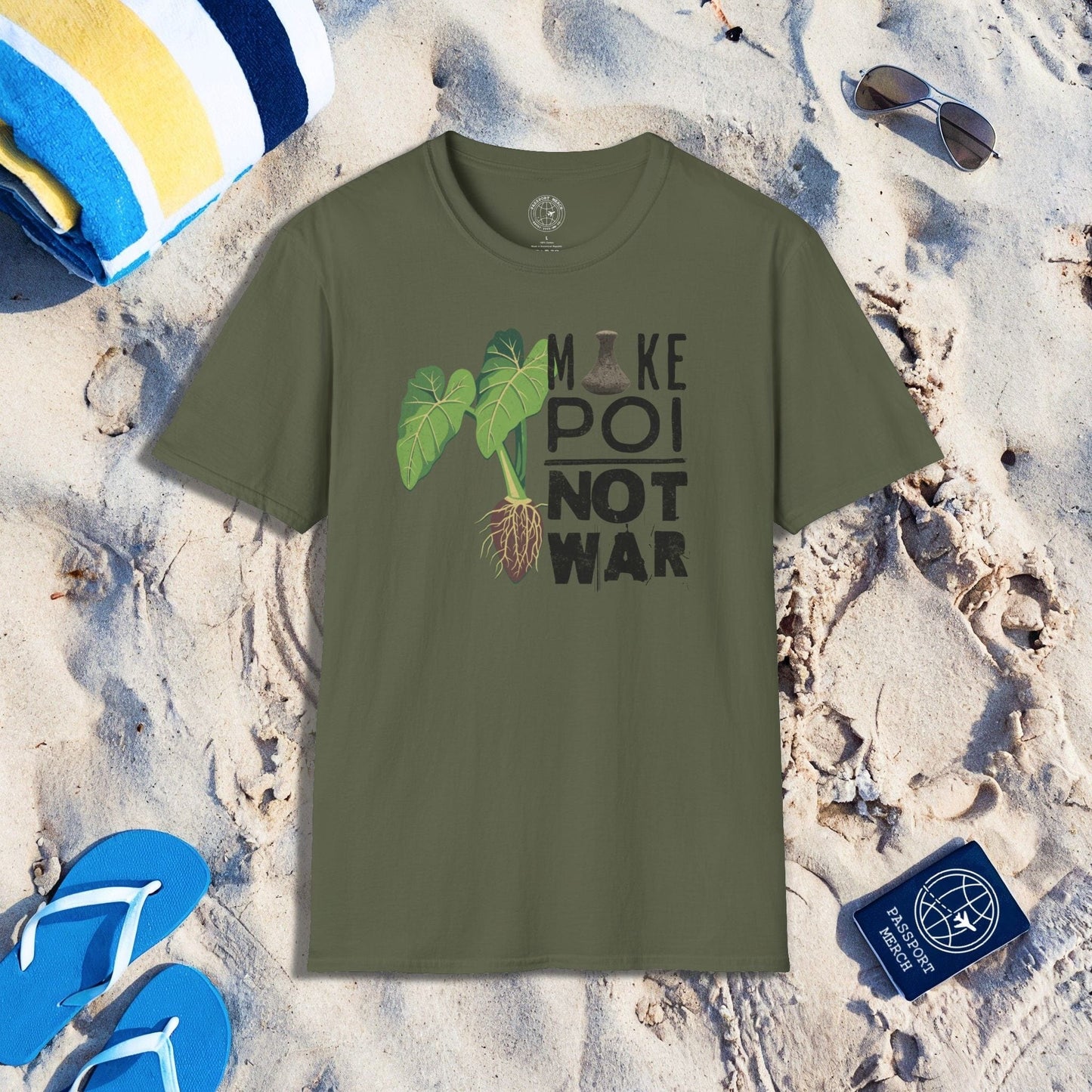 Make Poi Not War, Hawaii T-Shirt