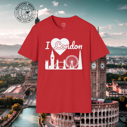 I Heart London England UK T-Shirt