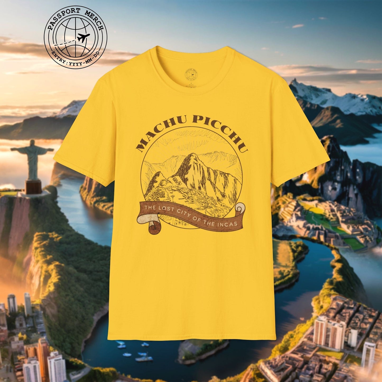 Lost City of Machu Picchu Peru T-Shirt