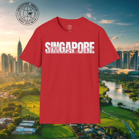 Singapore Monochrome Memories T-Shirt