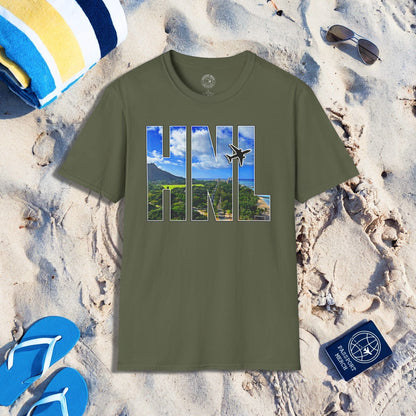 Airport Window ✈️ Honolulu Oahu Hawaii HNL T-Shirt