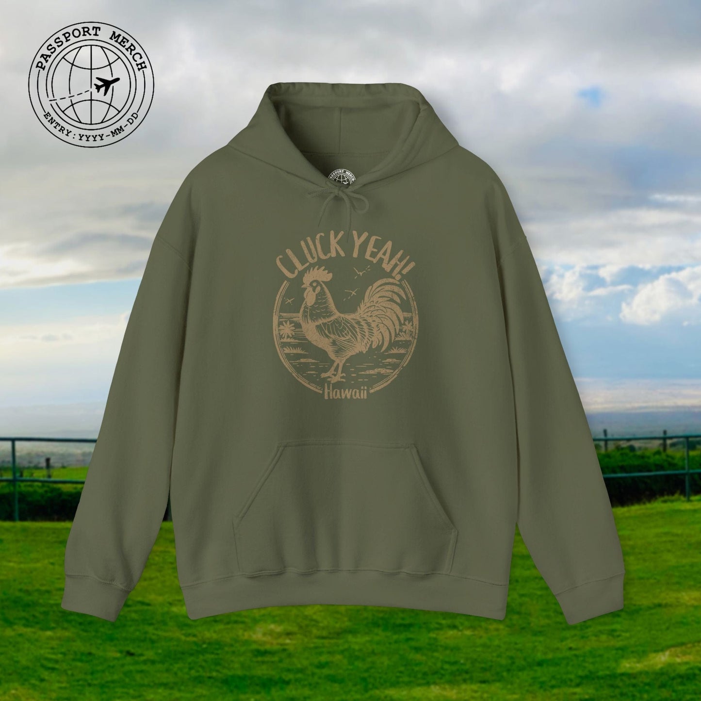Cluck Yeah! Hawaii Hoodie