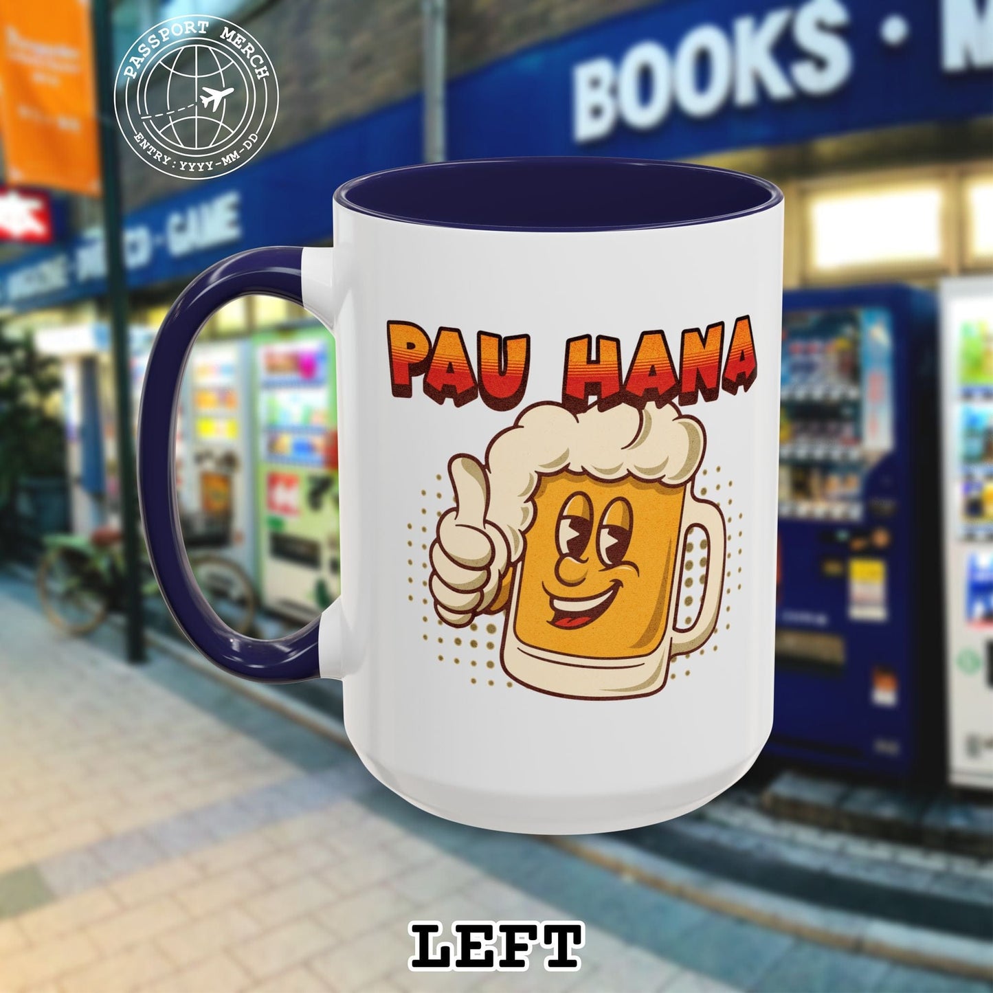 Pau Hana Beer, Hawaii 15oz Mug