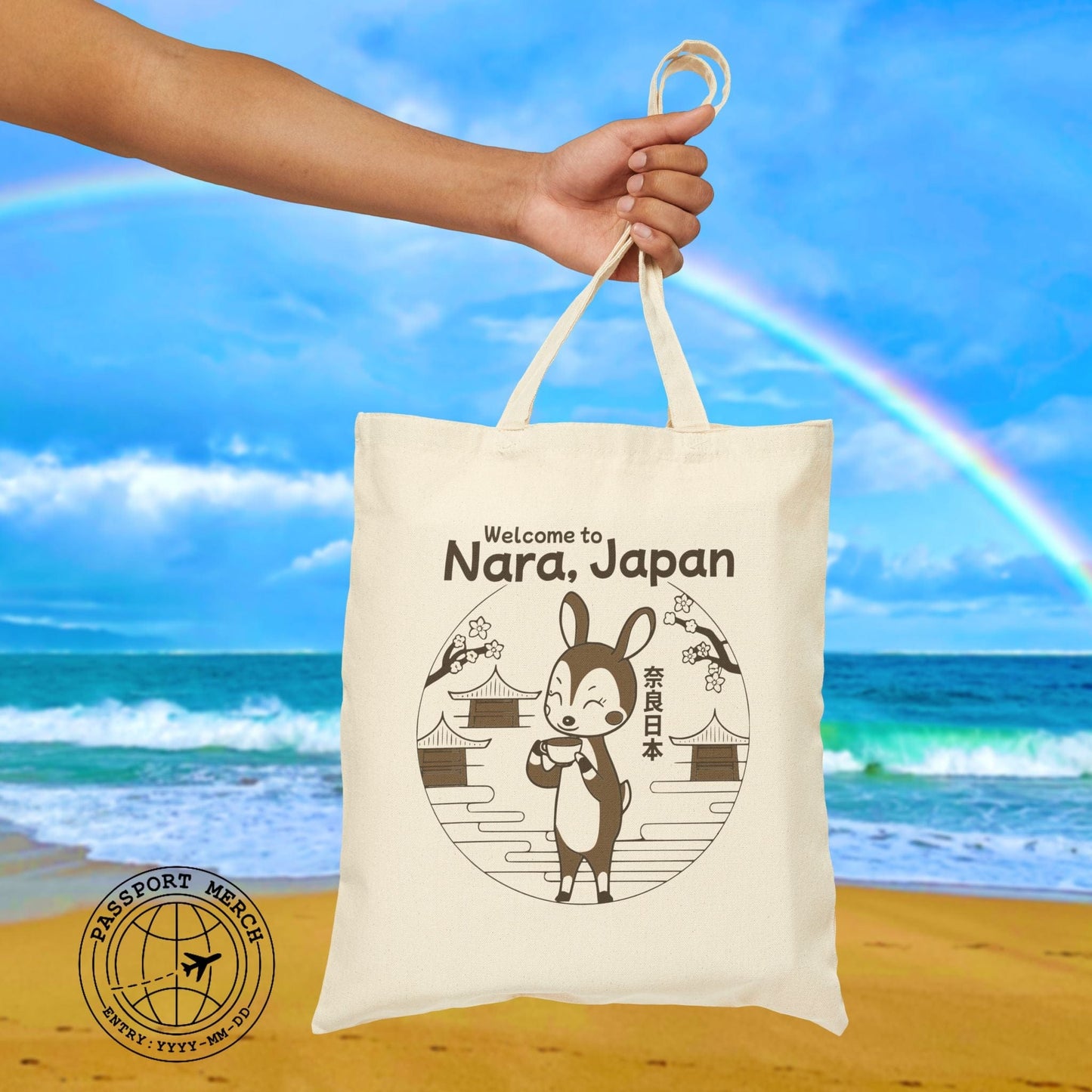 Welcome to Nara, Japan Tote Bag