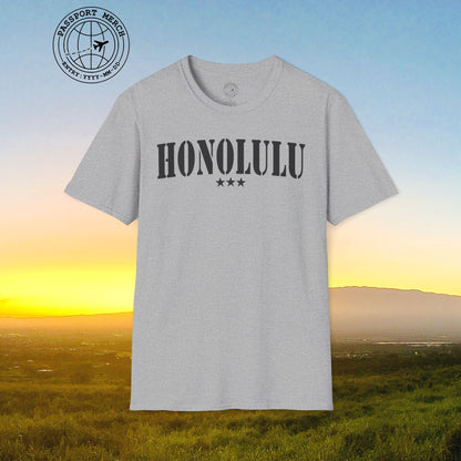 Classic Military, Honolulu, Hawaii T-Shirt