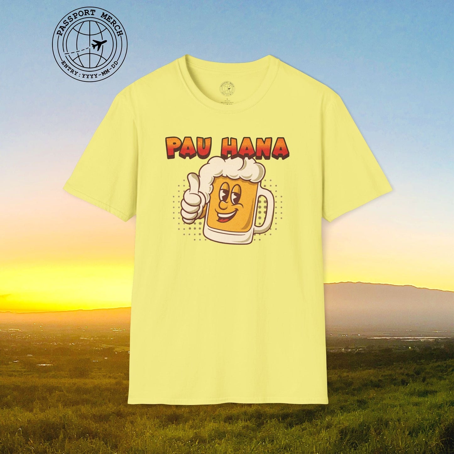Pau Hana Beer, Hawaii T-Shirt