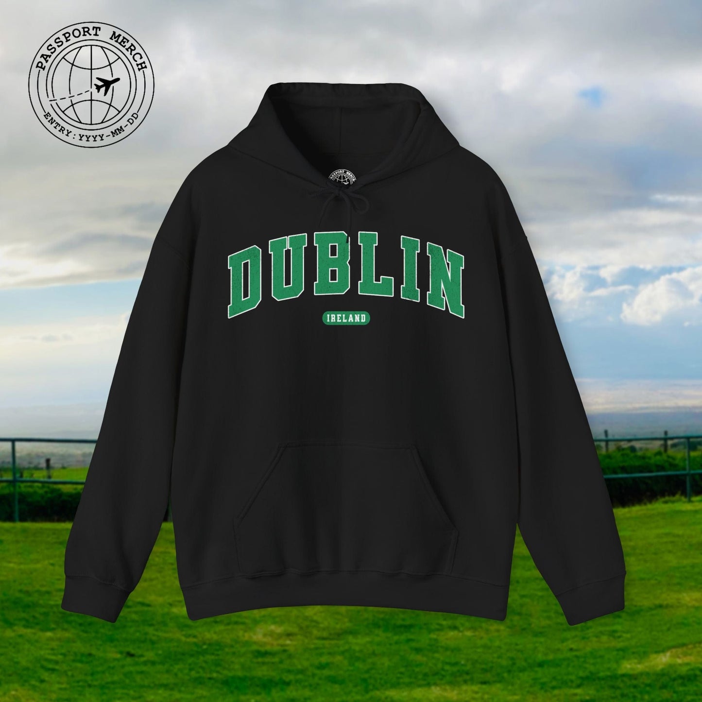 Classic Athletic, Dublin Ireland Hoodie