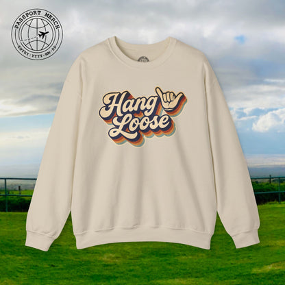Classic 70s, Hang Loose, Hawaii Crewneck