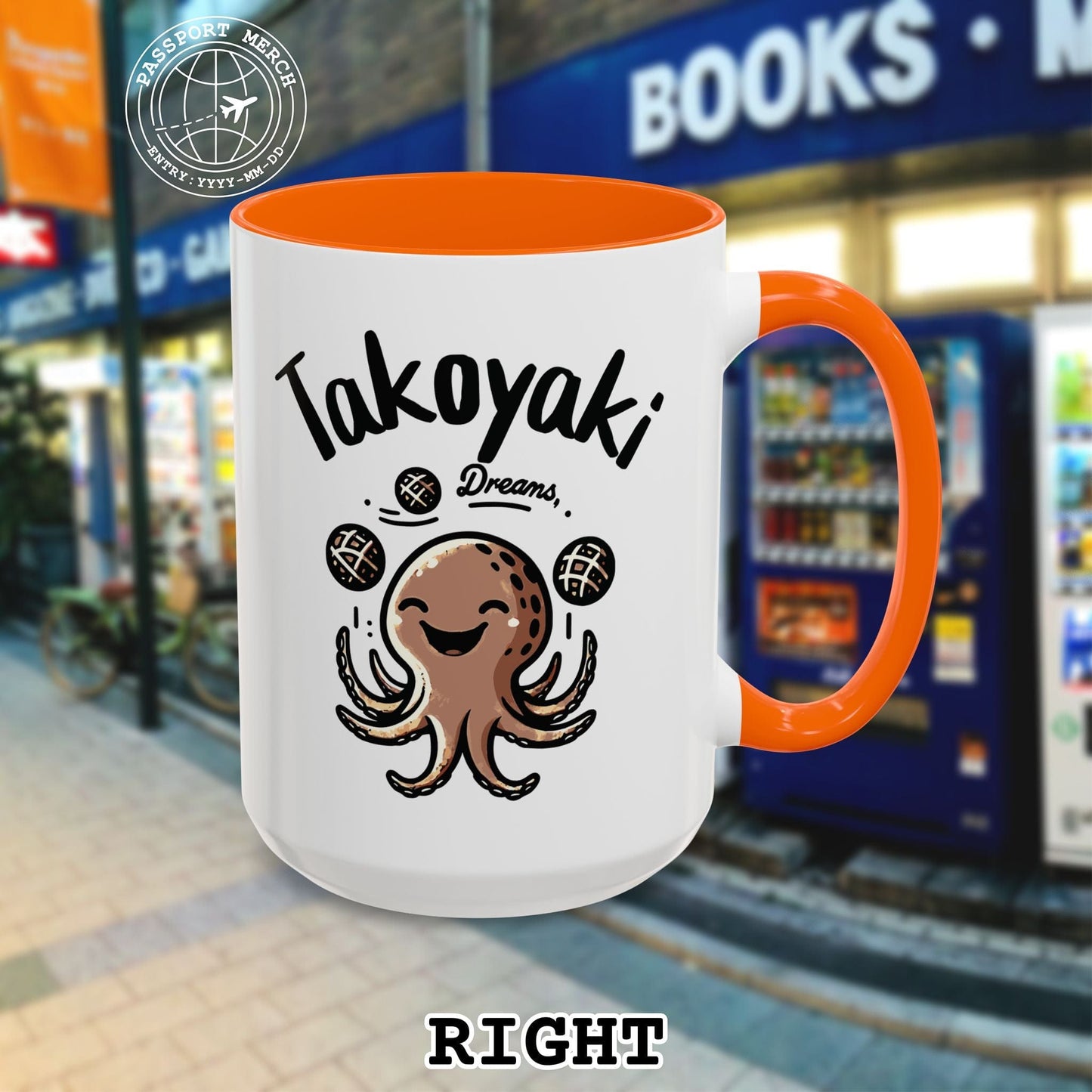 Takoyaki Dreams, Japan 15oz Mug
