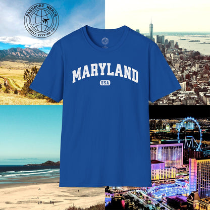 Classic Athletic, Maryland (50 States Edition) T-Shirt