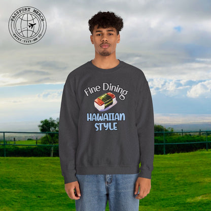 Musubi Fine Dining Hawaiian Style Crewneck