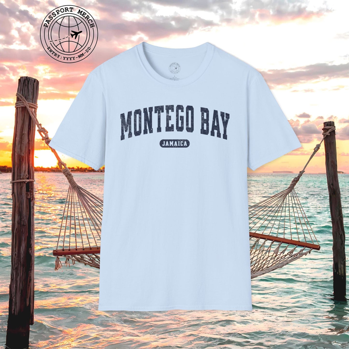 Classic Athletic (Bucket List Edition), Montego Bay, Jamaica T-Shirt