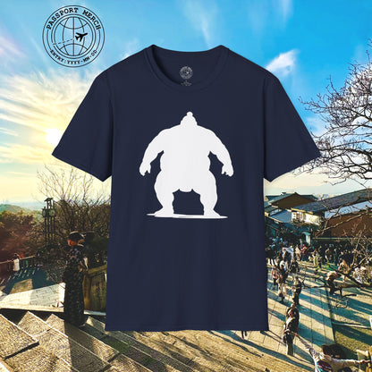 Minimalist Sumo Silhouette, Japan T-Shirt