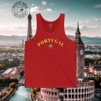 Portugal Coat of Arms Flag Shield Tank Top