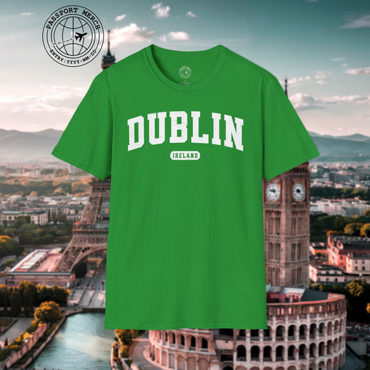 Classic Athletic (Bucket List Edition), Dublin, Ireland T-Shirt