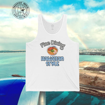 Saimin Fine Dining Hawaiian Style Tank Top