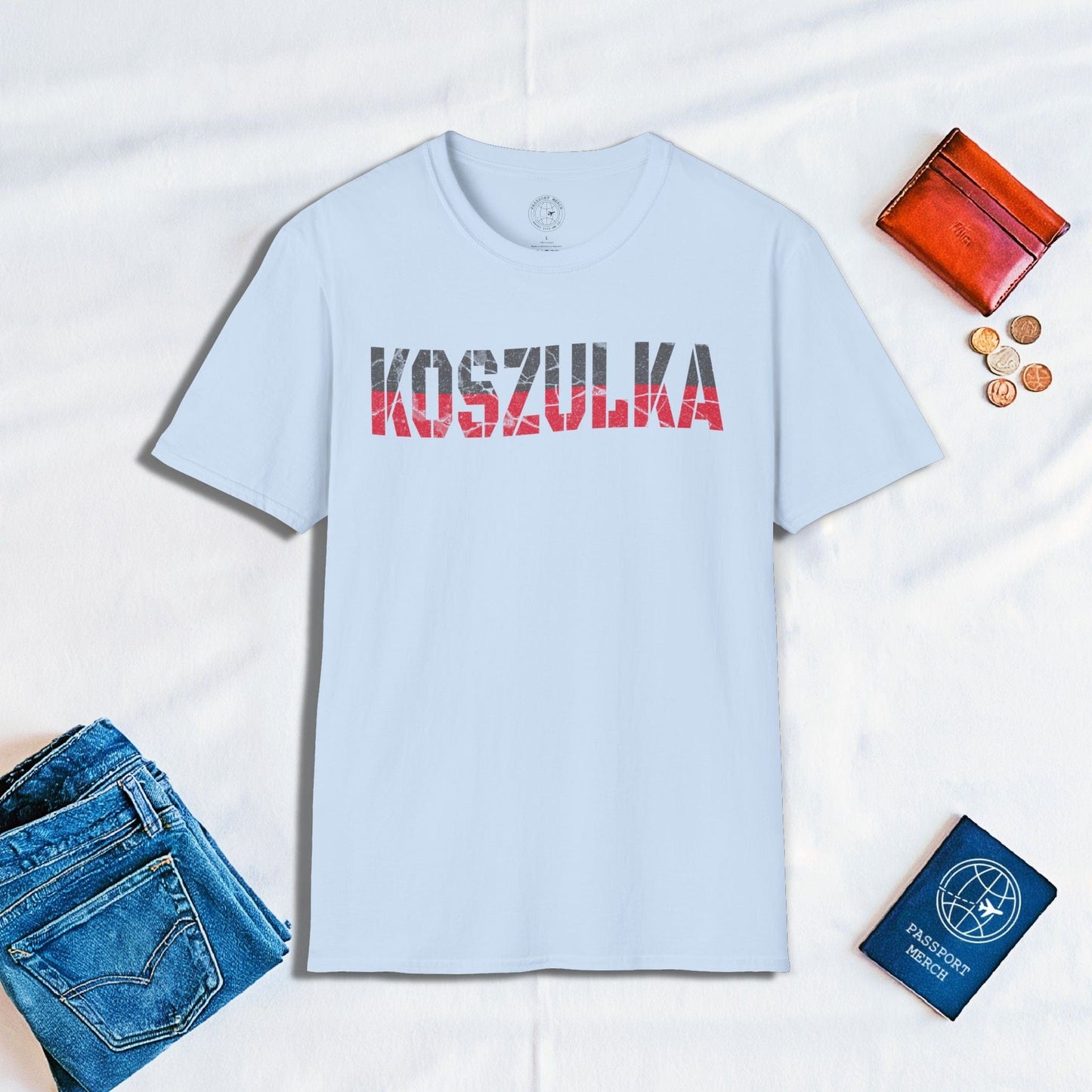 T-Shirt that says T-Shirt in Polish