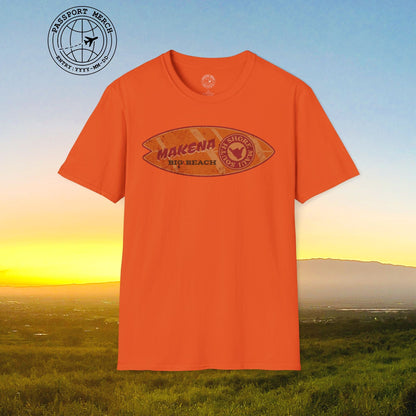 Makena Big Beach Maui Skim Board Hawaii T-Shirt