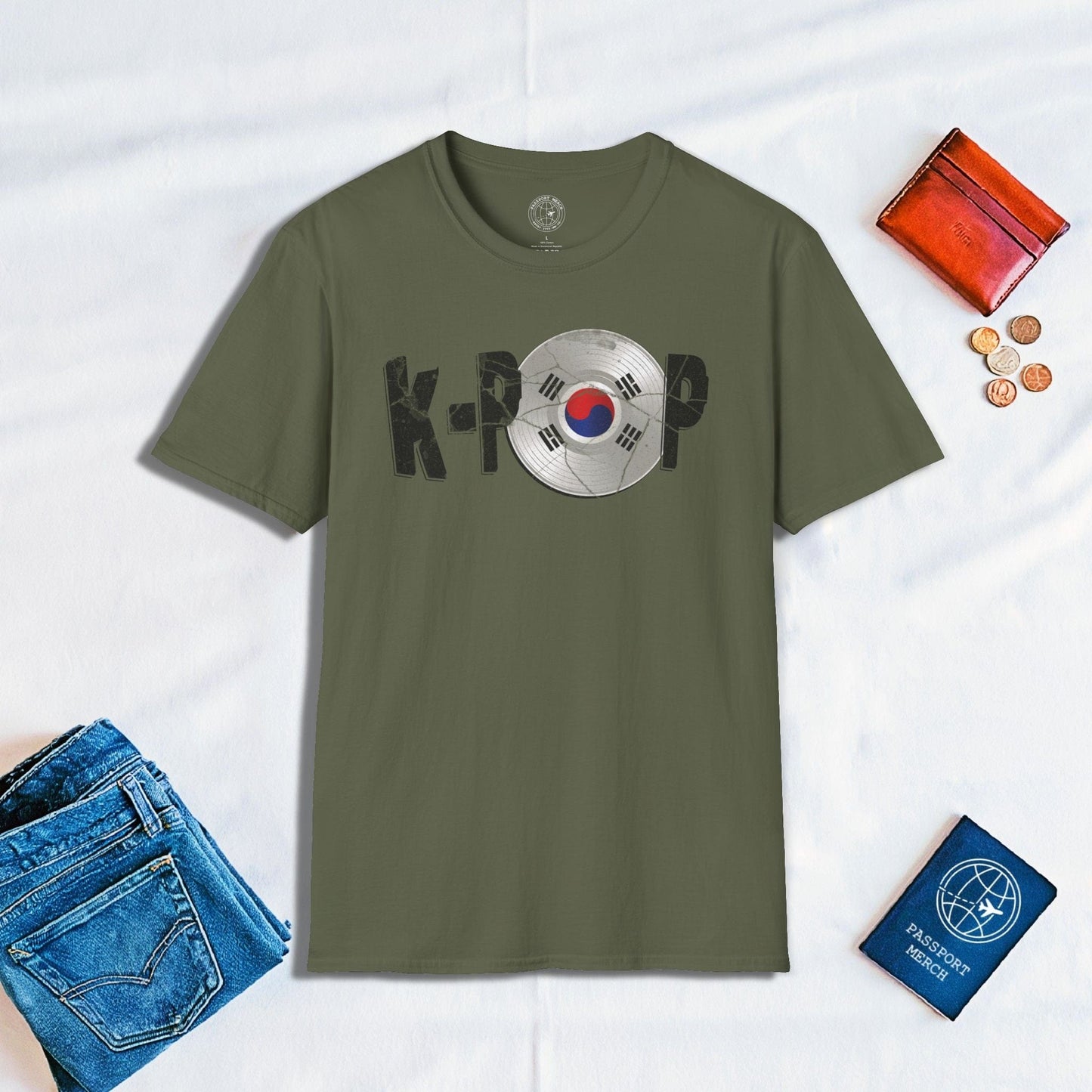 K-POP Vinyl, Korea T-Shirt