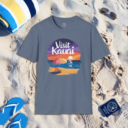 Retro Visit Kauai Hawaii T-Shirt