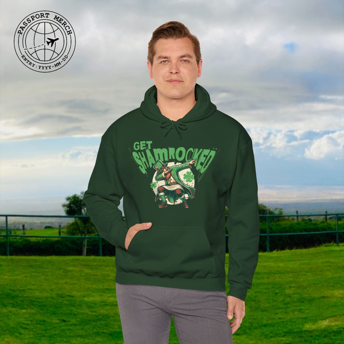 Get Shamrocked, Ireland Hoodie