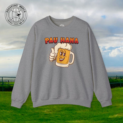 Pau Hana Beer, Hawaii Crewneck