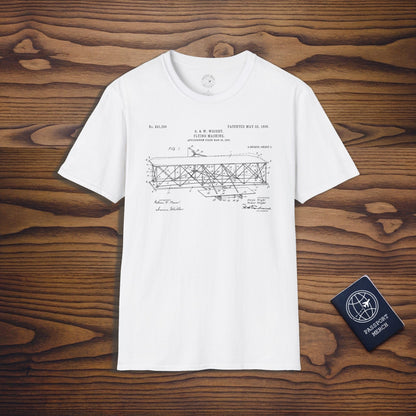 Flying Machine, Patent No. 821,393 T-Shirt