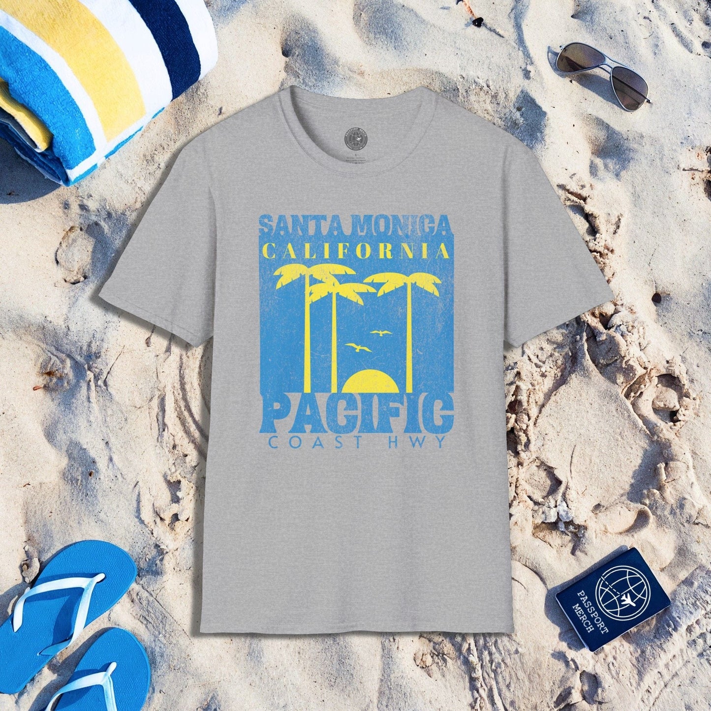 Santa Monica California PCH T-Shirt