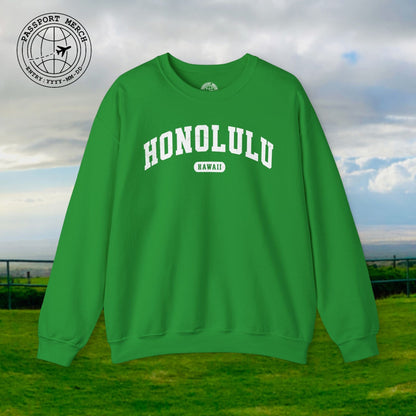 Classic Athletic, Honolulu, Hawaii (Fan Service) Crewneck
