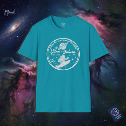 Galactic Surf Championships, Titan, Saturn T-Shirt